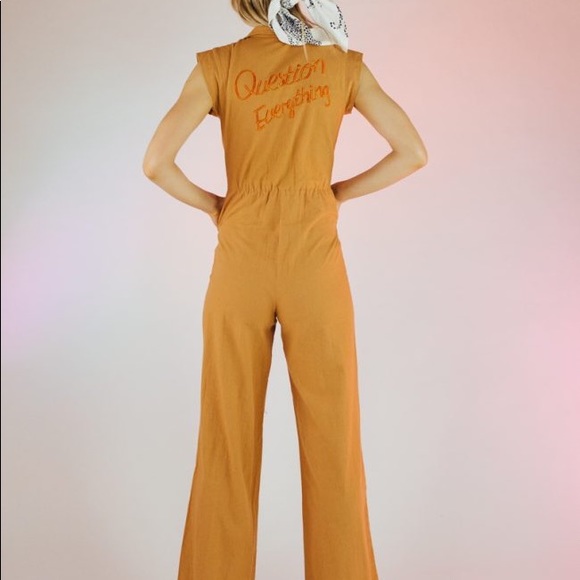 Free People Pants - Lenni (for FP) Universe Jumpsuit NWOT
